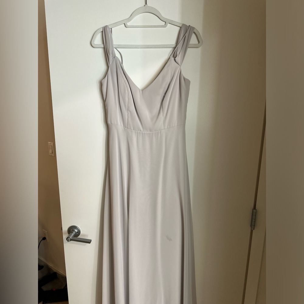 ✨After Six Taupe Gown